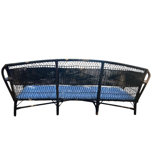 Wicker Settee 1930's For Sale - Image 11 of 12