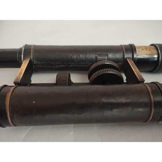N.1853 Military Binoculars with Rangefinder from Moreau Teigne, Paris, 1860 For Sale - Image 9 of 18