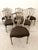 Vintage Hepplewhite Style Intricate Shield Back Set of Six Chairs Mint Condition For Sale - Image 18 of 18