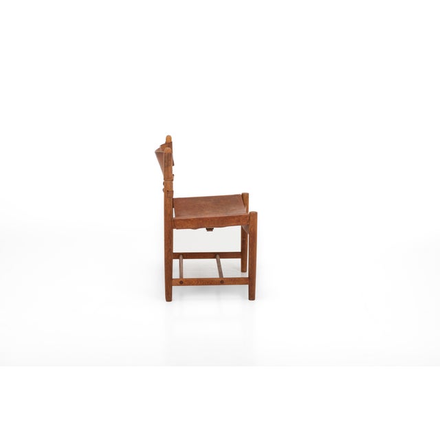 1950s Spanish Dining Chairs by Børge Mogensen, Denmark, 1950s, Set of 4 For Sale - Image 5 of 14