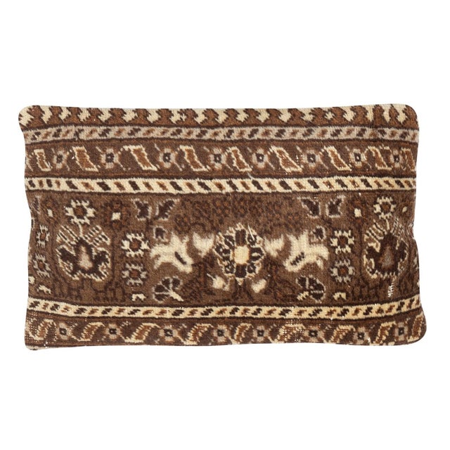 Traditional 12"x20" SET OF 2 - Vintage Cushion Covers. Rug Pillows. Lumbar Pillow Covers For Sale - Image 3 of 4