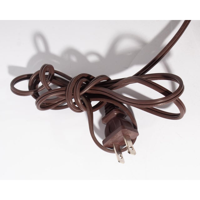 Mid 20th Century Martz Marshall Studios Ceramic Table Lamp With Incised Design For Sale - Image 5 of 10