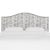 Give your interior a lift with the Headboard. Featuring the delicate curves of a classic camelback design, with subtle...
