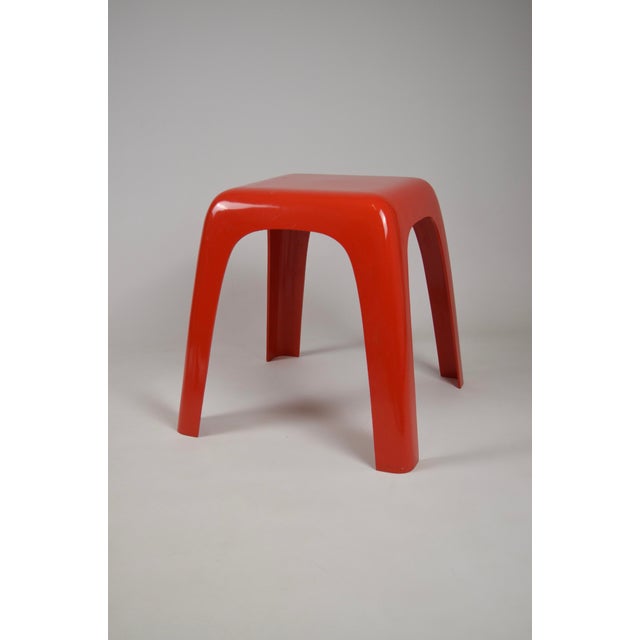 Small Stool by Castiglioni for Valenti, Italy, 1970s For Sale - Image 15 of 18