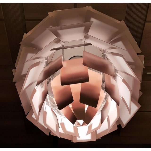 1970s Large Artichoke Copper Rose Ceiling Light by Poul Henningsen for Louis Poulsen, 1970s For Sale - Image 5 of 9