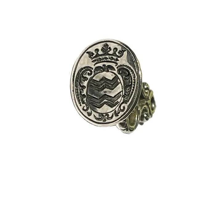 18th Century Dutch Fob Seal with Coat of Arms For Sale - Image 4 of 7