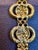 Modern Hand Made 22 Karat Yellow Gold Solid Bracelet, 8.6 Gm, 7 Inch For Sale - Image 3 of 8
