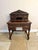 Antique Victorian Carved Oak Writing Desk, 1880s For Sale - Image 6 of 7