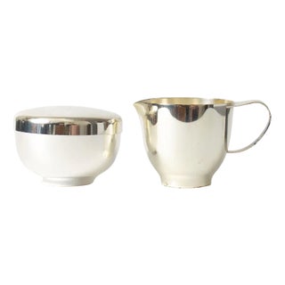 Mid-Century Sugar and Cream Cups from WMF, 1960s, Set of 2 For Sale