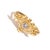 Eternal Eye Gold Adjustable Ring, Size 8 For Sale In Miami - Image 6 of 8