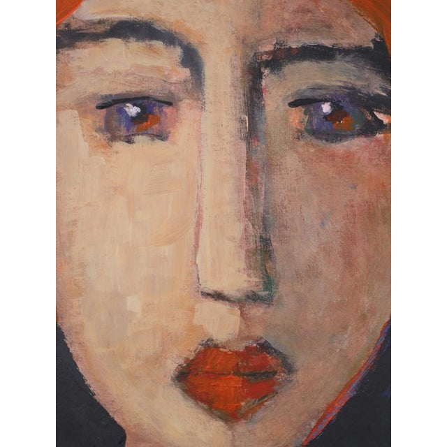 Harry Charles Tim, Alice, Longhead Series, 2020s, Acrylic Painting For Sale - Image 10 of 18