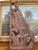 1970s Vintage Hand-Carved Wooden Architectural Panel Featuring Bird Motif For Sale - Image 5 of 10
