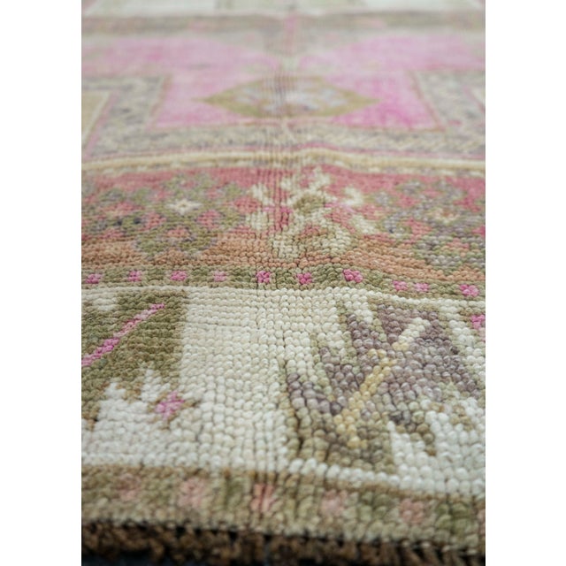 Early 21st Century Turkish Vintage Rug 5'3" x 11'11" #21119 For Sale - Image 5 of 8