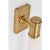 Traditional Chapman & Myers for Visual Comfort Signature Owen 30" Linear Bath Light in Antique-Burnished Brass with White Glass For Sale - Image 3 of 6