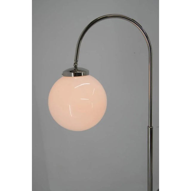 Bauhaus Floor Lamp by Halabala, 1940s For Sale - Image 9 of 11