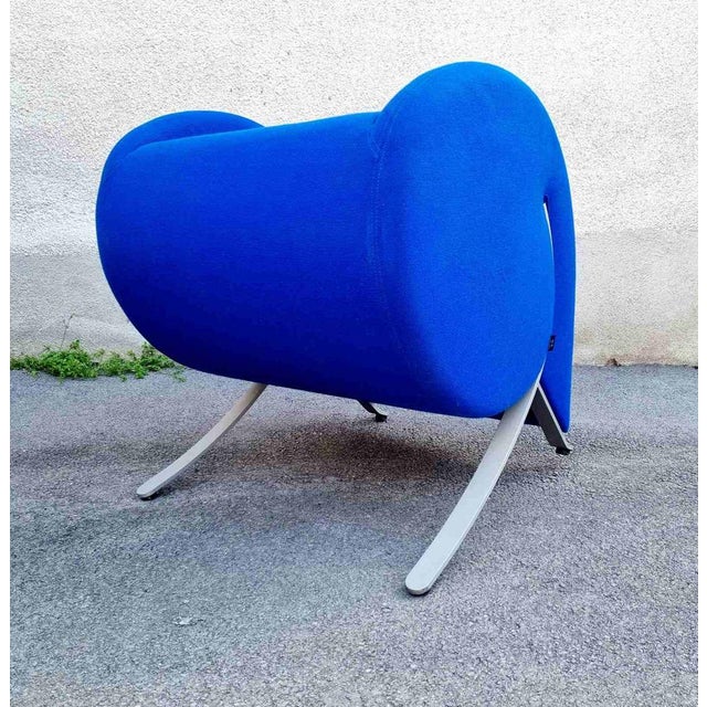 Virgola Armchair by Yaakov Kaufman for Arflex, Italy, 1991 For Sale - Image 11 of 15