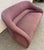 Textile Vintage Upholstered Mid-Century Modern Sculptural Loveseat For Sale - Image 7 of 15