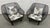 Mid-Century Modern Pair of Vintage Mesh Spring Lounge Chairs Attributed to Russell Woodard For Sale - Image 3 of 16