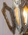 Off-white 19th Century English Painted Iron Gothic Revival Period Lanterns - a Pair For Sale - Image 8 of 9
