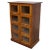 Vintage Dutch Beech & Pine Haberdashery Shop Cabinet / Vitrine, 1950s For Sale
