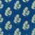 Sanderson Water Dragon Fabric in Emperor Blue/Emerald - a Sample For Sale