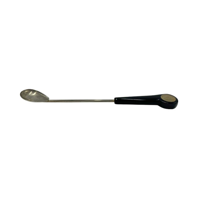 Mid 20th Century Vintage the 21 Club Nyc Restaurant Cocktail Spoon Stirrer Barware For Sale - Image 5 of 8