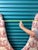 1980s Pair Custom Twin Upholstered High Peak Regency Chinoiserie Headboards For Sale - Image 4 of 11