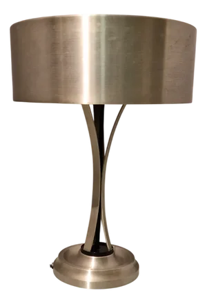 Adjustable Satin Glass Table Lamp with Aluminum Structure by Oscar Torlasco for Lumi, 1960s