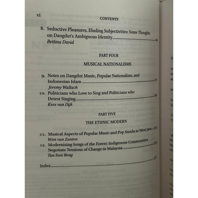 2014 Malaysian Music History Book “Sonic Modernities in the Malay World” For Sale In Milwaukee - Image 6 of 7