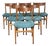 Dining Chairs, Italy, 1960s, Set of 6 For Sale