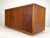 Mid Century Danish Modern Style Walnut Vinyl Record / Media Storage Cabinet Restored For Sale - Image 4 of 12