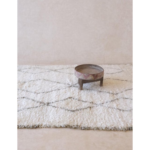 Marmoucha Moroccan Wool Rug - 7.2 X 6 Ft For Sale - Image 4 of 8