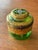 Moser Glassworks Victorian Moser Art Green Glass and Enamel Bohemian Dresser Box For Sale - Image 4 of 13