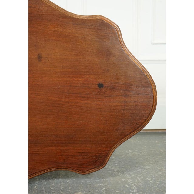 Vintage Italian Walnut Baroque Coffee Table For Sale - Image 15 of 16