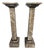 French Rouge Marble Columns, 1910, Set of 2 For Sale