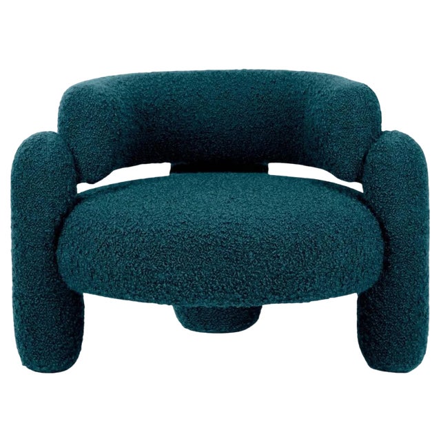 Embrace Cormo Azure Armchair by Royal Stranger For Sale