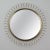 Mid-Century Swedish Sculptural Round Brass Wall Mirror, 1950s For Sale - Image 12 of 13