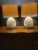 Pair of Vintage White Ceramic Pineapple/Artichoke Table Lamps With Burlap Shades For Sale In Washington DC - Image 6 of 6