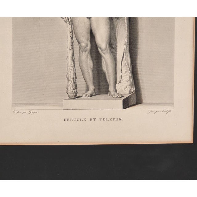 "Hercule Et Telephe", France Circa 1810 For Sale - Image 4 of 4
