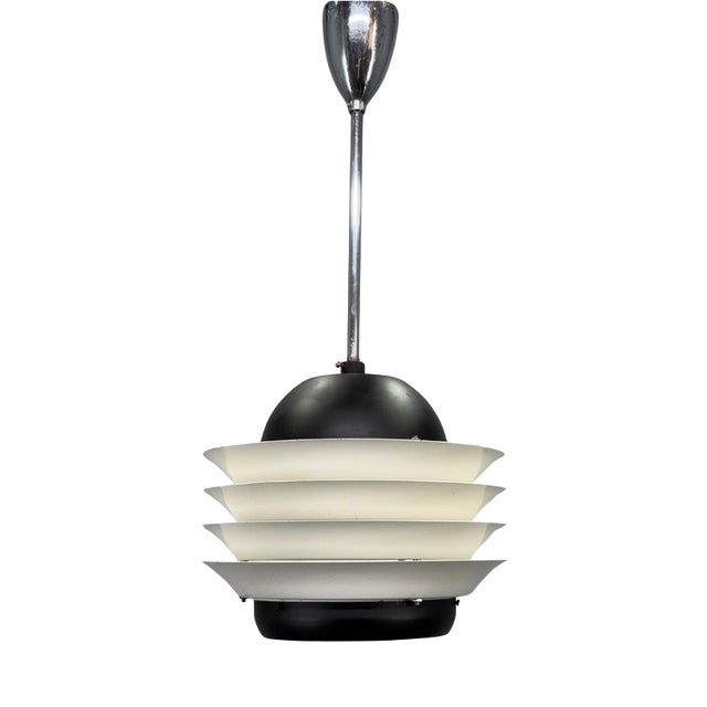 Mid-Century Modern Pendant Lamp from Lidokov, Czechoslovakia, 1970s For Sale