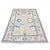 Textile 21st Century Turkish Oushak 5X7 Gray, Ivory & Slate Blue Handmade Area Rug #1144211 For Sale - Image 7 of 13