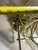 Glass Vintage Brass & Glass Starburst Chandelier 16" Hanging Ceiling Light Fixture For Sale - Image 7 of 13