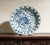 Art Deco Chinese Ceramic Plate,Blue and White Porcelain Plate Hand Painted Fish Pattern For Sale - Image 3 of 11
