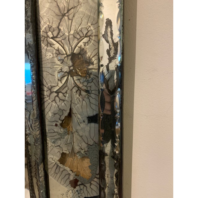 Venetian Mirror with Closed Pane, 1900s For Sale - Image 12 of 15