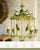 Mid-20th Century Coastal Chinoiserie Regency Pagoda Tole Faux Bamboo Chandelier For Sale - Image 10 of 10