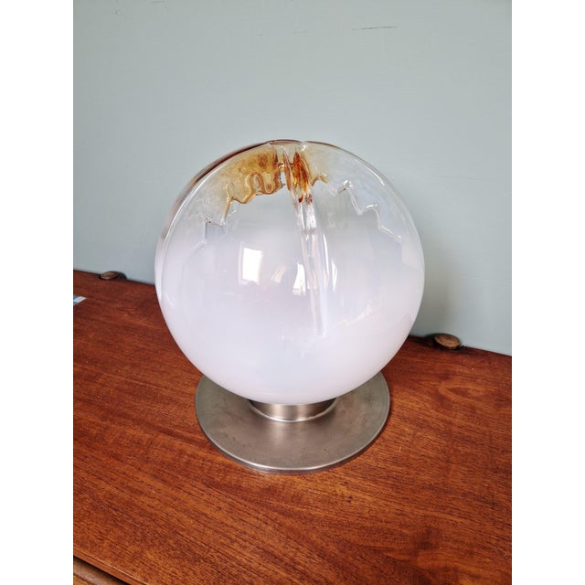 Large Murano Glass Ceiling Light from Mazzega, Italy, 1970 For Sale - Image 15 of 18
