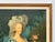 Madame Vigee Le Brun Vintage 1955 Neoclassical Mourlot Lithograph Print Framed French Exhibition Poster " Marie Antionette With a Rose " 1783 For Sale - Image 10 of 15