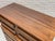 Mid Century Modern Walnut Dresser by United Furniture Co. | Burled Drawers | Refinished Storage 1960's For Sale - Image 9 of 11