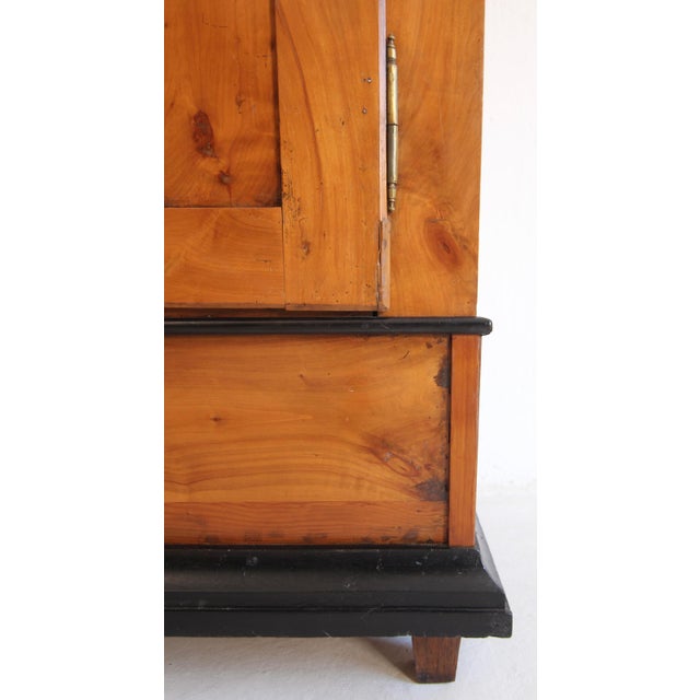 19th Century German Cherrywood Wardrobe For Sale - Image 15 of 18