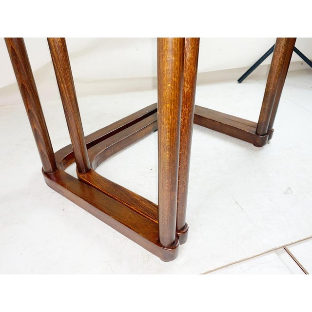 Nesting Tables by Josef Hoffmann for Thonet, 1910s, Set of 2 For Sale - Image 6 of 15